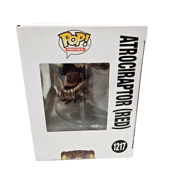 Funko Pop! Movies Jurassic World Atrociraptor (Red) #1217 Vinyl Figure NWB - Picture 4 of 6